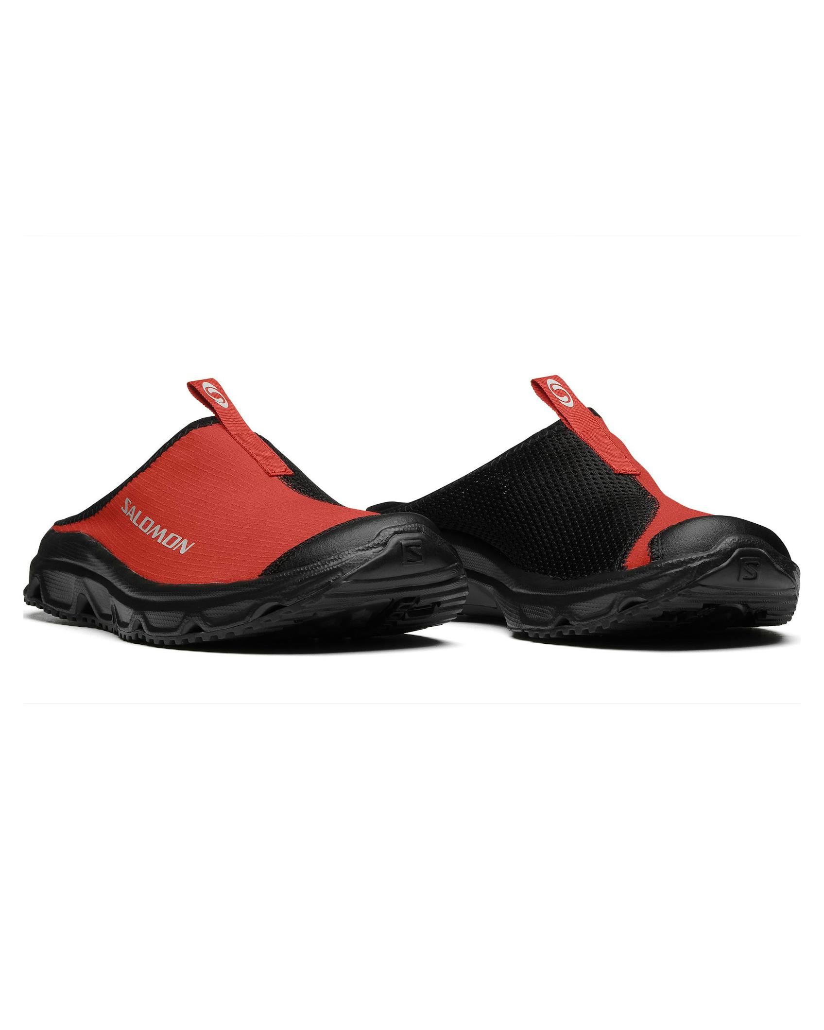 ☆Salomon☆ RX Slide 30 Aurora Red Black Luna Rock L47298600 Salomon RX Slide 3.0 - Aurora Red/Black/Lunar Rock | Sandals